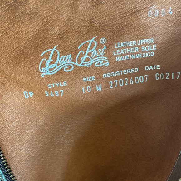 Dan Post Natasha Cowboy Boots - Picture 7 of 11